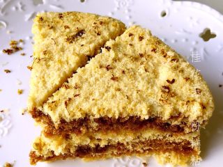 21、桂花玉米粉重阳糕,看看是不是很想来一块呢？