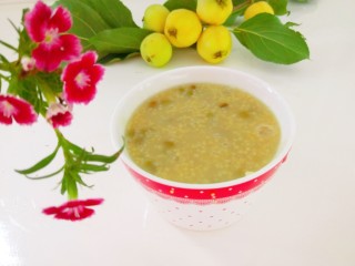 16、绿豆小米粥,成品图成品图