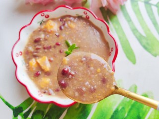 13、红豆小米粥,好吃看得见