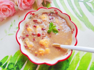 14、红豆小米粥,营养丰富