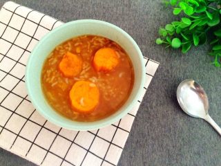 12、电饭煲＋红糖地瓜粥,早上喝一碗，很暖胃