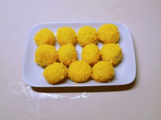 14、油炸汤圆,备用