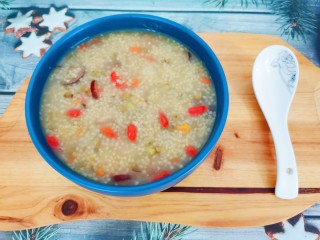 15、绿豆小米粥,绿豆小米粥完成