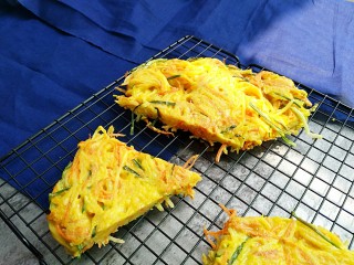 15、黄金田园菜饼,纯纯的蔬菜！