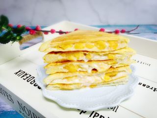 15、爆浆芒果酸奶吐司,元气满满的早餐是不是诱惑了你????