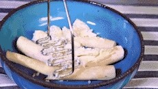 4、美龄粥,山药压碎