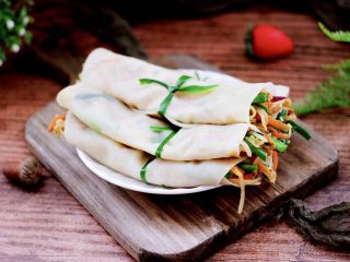 20、三丝春卷~饺子皮版,成品一