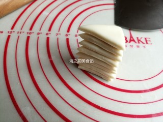 8、漩涡馒头卷,重叠起来