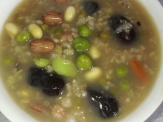 12、菜谱#十宝粥#(创建于1/11~2018),成品图