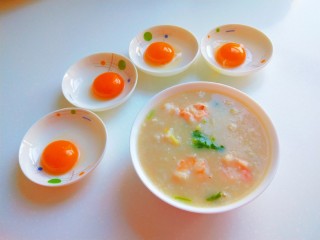 15、鲜虾砂锅粥,成品图