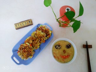 10、胡萝卜小米粥,铛铛挡~开吃了~~好吃且营养