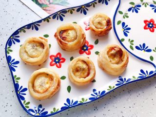 16、香蕉飞饼卷,摆盘