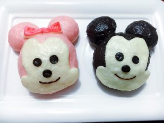 39、米妮米奇馒头,可以吃啦