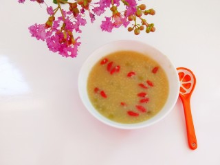 21、山药枸杞粥,成品图