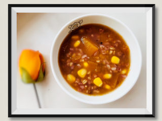 16、玉米南瓜粥,玉米南瓜粥，完成