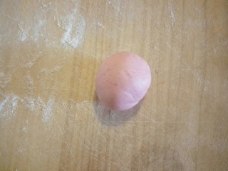 5、中式点心+孔雀馒头,粉色面团