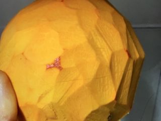 5、红枣南瓜粥,切