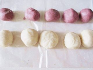 5、红曲酥，中式糕点,揉