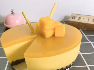 19、芒果慕斯蛋糕,夏天一定要吃的甜品