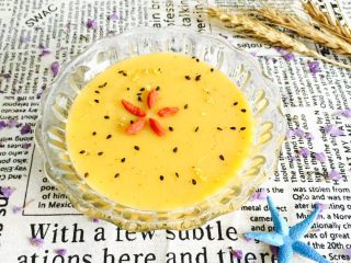 8、红枣枸杞小米糊#有个故事#,一股浓浓的香味扑鼻而来