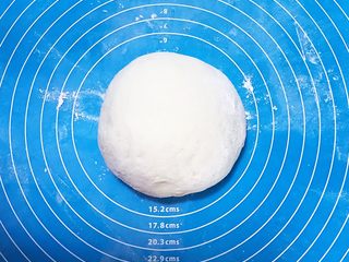 9、奶香豆沙饼,把面团取出来，揉面排气