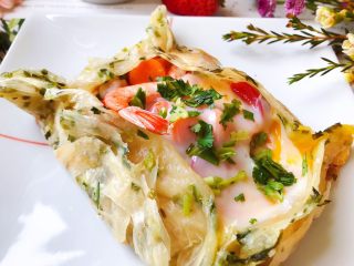 17、不一样的早餐手抓饼,来个近景