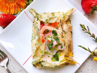 19、不一样的早餐手抓饼,成品图