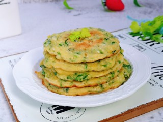 15、快手早餐～蔬菜鸡蛋饼,营养均衡，好吃又好看。