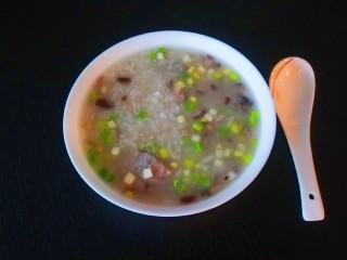 21、香菇排骨粥,成品图成品图