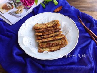15、红糖芝麻千层饼,完成。