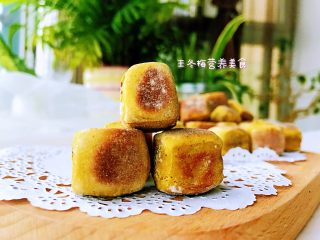 14、平底锅高钙小馒头,成品。