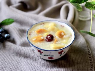 16、双色红薯糯米粥,成品一