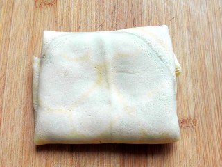 17、懒人版土豆馅饼,包起来。