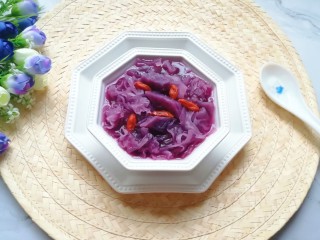 10、紫薯银耳粥,来一碗吧！