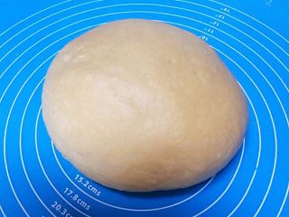 12、奶香红糖大馒头,把面团取出来，揉面排气