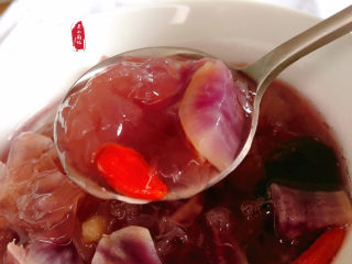 13、紫薯银耳粥,软糯香甜