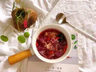 15、紫薯银耳粥,快点动起来吧～