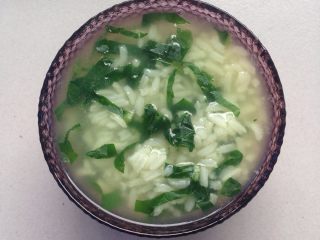 4、蔬菜粥,完成