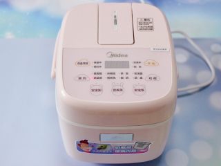 12、西兰花猪肝粥(宝宝辅食),选择蔬菜粥的模式,时间设置为2小时。