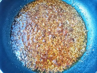 9、酱香饼,煮至浓稠。