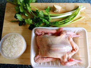 1、砂锅粥—鸽子粥,食材准备：鸽子，米，香菜，葱，姜