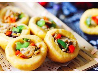 20、金玉窝窝头+虾酱鸡蛋小炒,成品一;完美