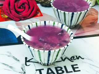 20、紫薯小米粥,营养美味