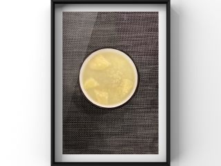 8、银耳苹果莲藕粥,绣球即可！