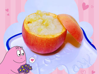 20、苹果小米粥,苹果????小米粥，甜甜的，酸酸的，带有苹果香气哦！