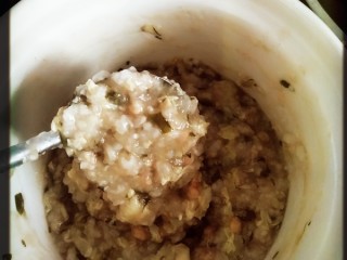 6、虾仁鸡蛋粥（宝宝辅食~）,大功告成☺☺☺