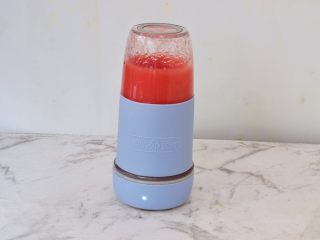 4、西瓜凉糕,打成汁