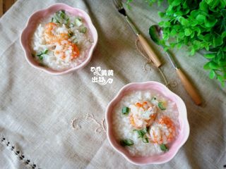 12、【虾仁海鲜粥】熨帖家人的胃,成品图
