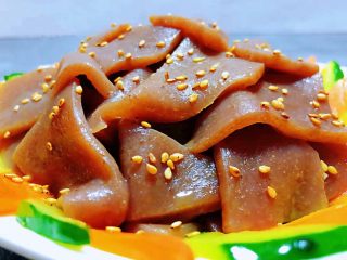 12、素炒魔芋,魔芋的营养价值很丰富食欲糖尿病患者经常食用