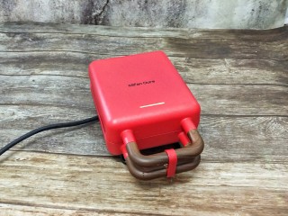 8、华夫饼,机器预热